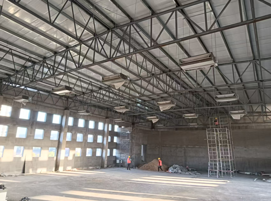 武川钢结构厂房制作安装