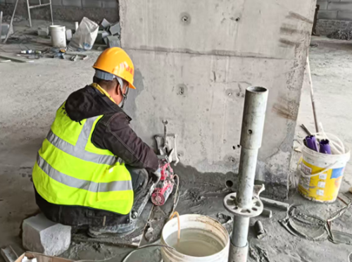 高铁站混凝土柱子无尘拆除